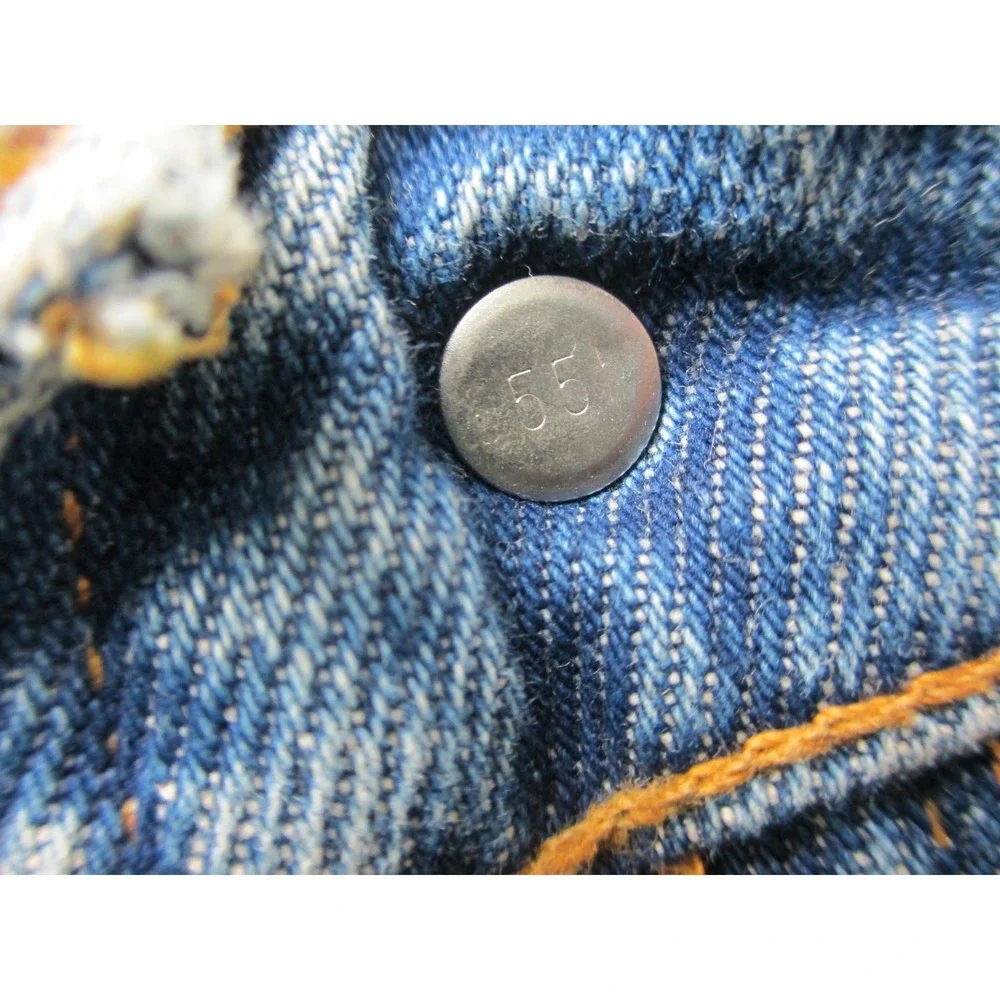 VINTAGE Levi's 553 Pants Mens 44 Blue Denim Jeans Relaxed Fit Straight 44X30*‎